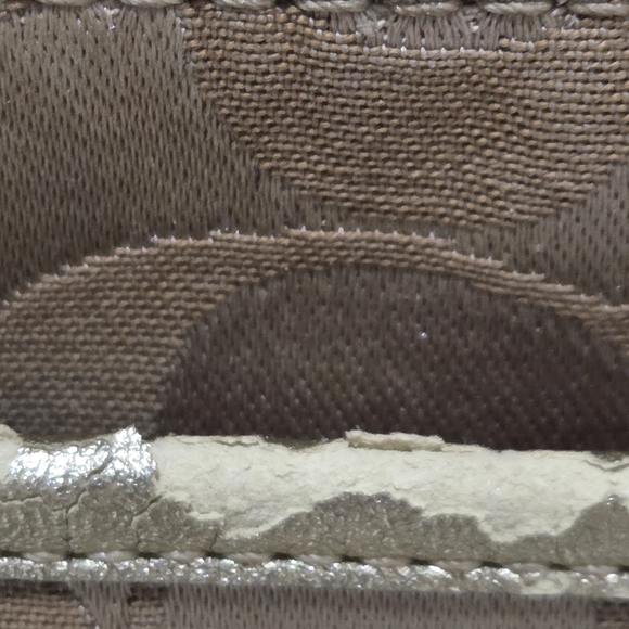 Coach Signature Poppy Crossbody Bag - Brown & Multi EUC COA - Picture 15 of 16